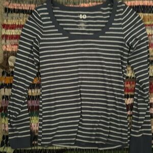 SO Kohls stripped shirt